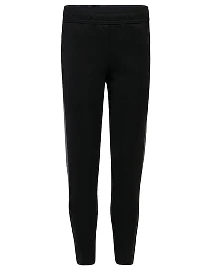 Adults Knitted Tracksuit Pants - Black/Gunmetal Grey