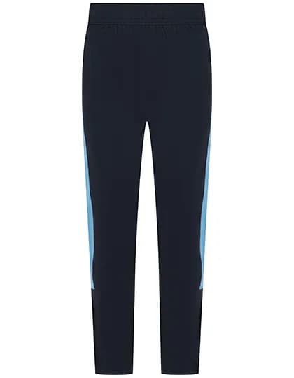 Adults Knitted Tracksuit Pants - Navy/Sky
