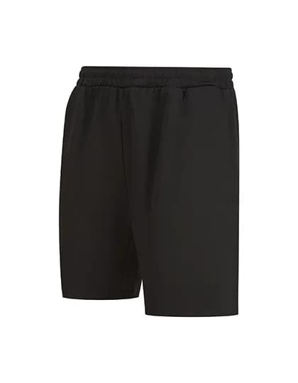 Adults Knitted Shorts With Zip Pockets - Black