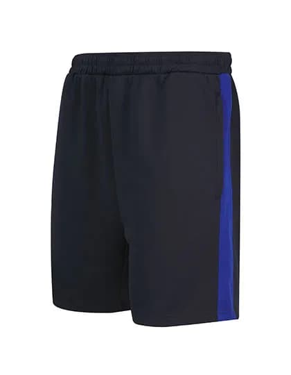 Adults Knitted Shorts With Zip Pockets - Navy/Royal