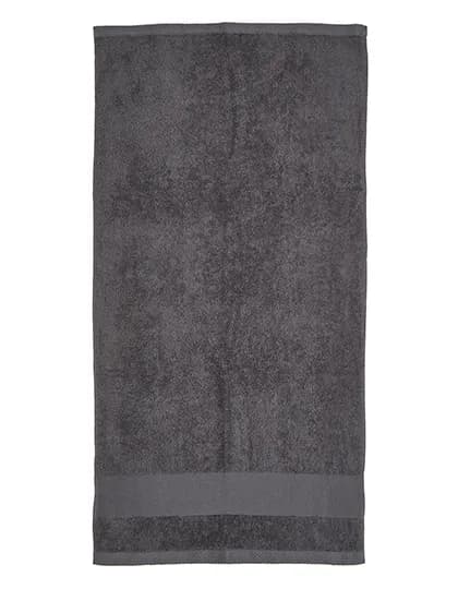 Organic Cozy Bath Sheet - Dark Grey