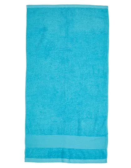 Organic Cozy Bath Sheet - Turquoise