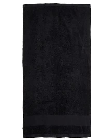 Organic Cozy Bath Towel - Black