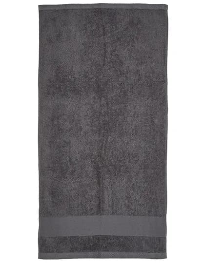 Organic Cozy Bath Towel - Dark Grey