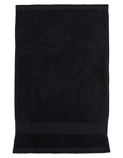 Organic Cozy Guest Towel - Black