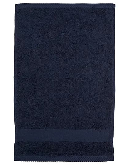 Organic Cozy Guest Towel - Navy