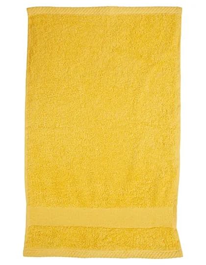 Organic Cozy Guest Towel - Sunflower Yellow