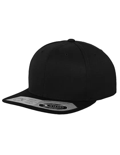 110 Fitted Snapback - Black