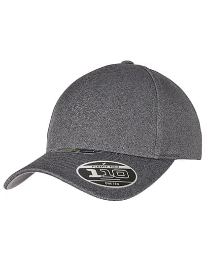 110 Melange Unipanel Cap - Dark Grey