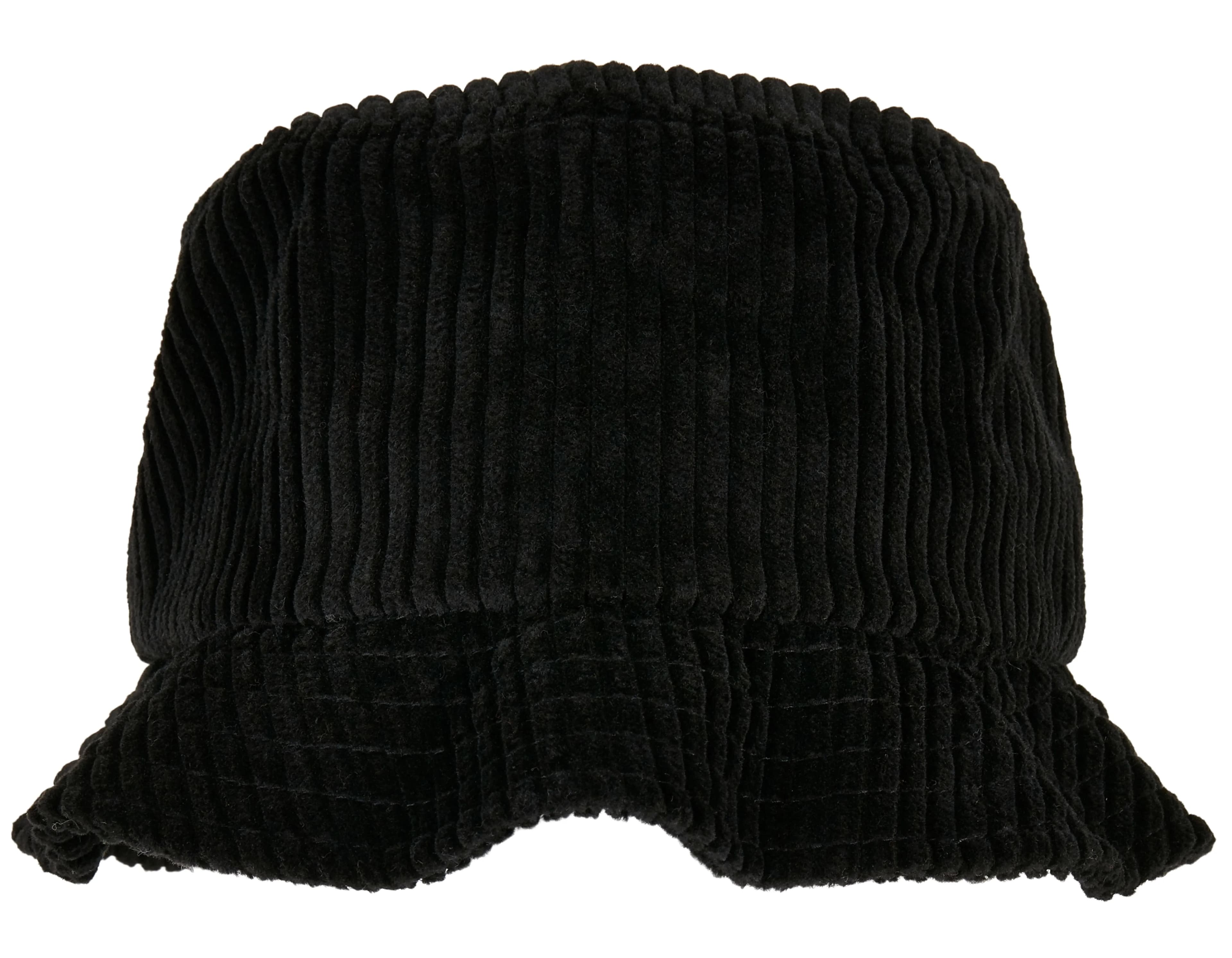 Big Corduroy Bucket Hat - Black