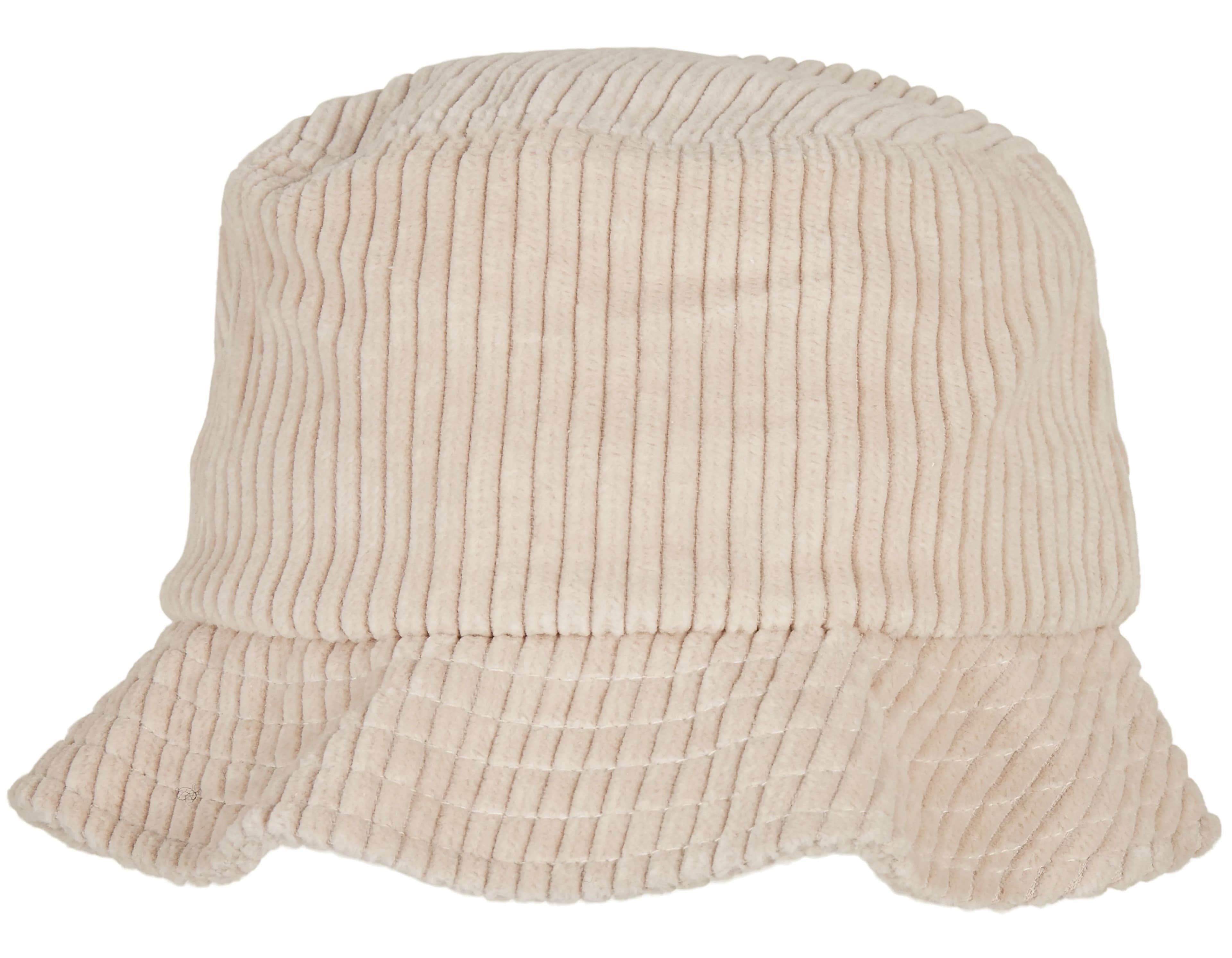 Big Corduroy Bucket Hat - Off White