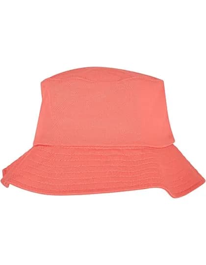 Flexfit Cotton Twill Bucket Hat - Spiced Coral