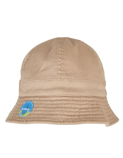 Eco Washing Flexfit Notop Tennis Hat - Khaki