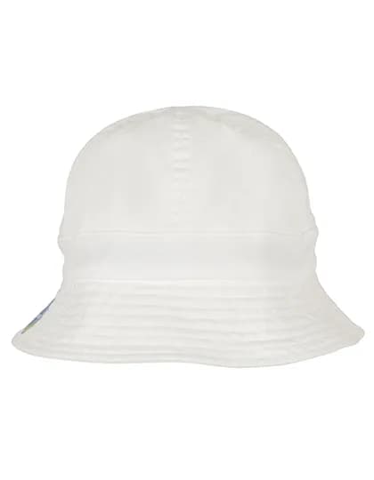 Eco Washing Flexfit Notop Tennis Hat - White