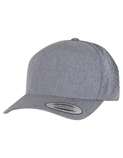 YP Classics 5 Panel Snapback - Heather Grey