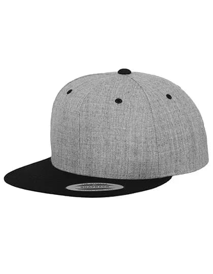 Classic Snapback 2-Tone - Heather Grey/Black