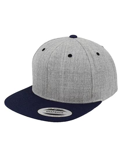 Classic Snapback 2-Tone - Heather Grey/Navy