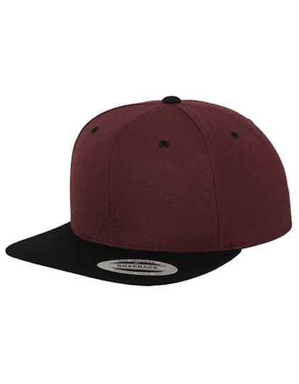 Classic Snapback 2-Tone - Maroon/Black
