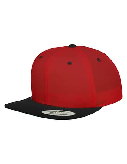 Classic Snapback 2-Tone - Red/Black