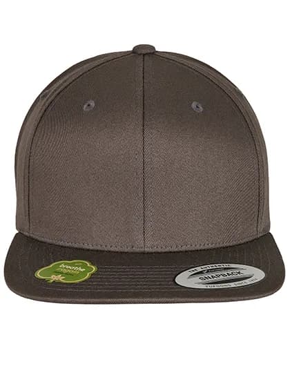 Organic Cotton Snapback - Dark Grey