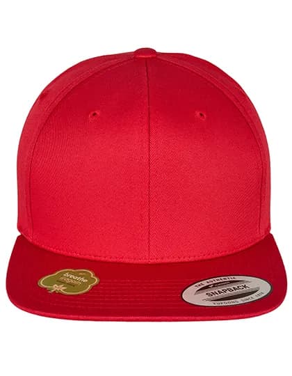 Organic Cotton Snapback - Red