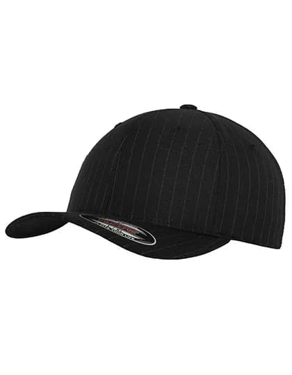 Flexfit Pinstripe Cap - Black/White
