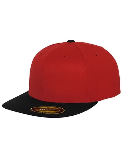 Premium 210 Fitted 2-Tone - Red/Black