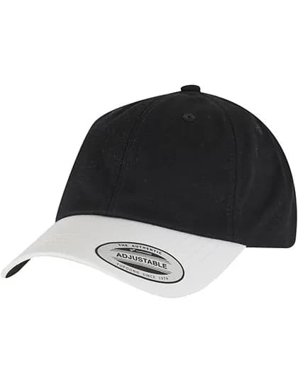 Low Profile 2-Toned Classic Cap - Black/White