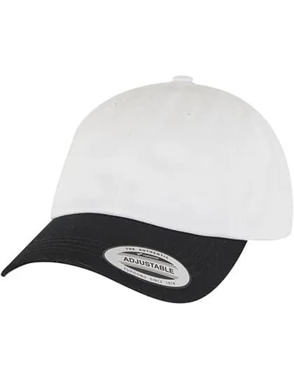 Low Profile 2-Toned Classic Cap - White/Black