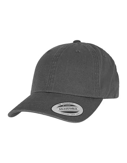 Low Profile Garment Wash Cap - Grey
