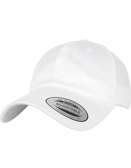 Low Profile Organic Cotton Cap - White