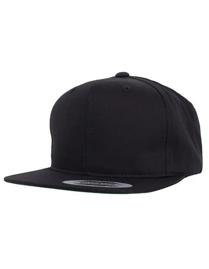 Pro-Style Twill Snapback Youth Cap - Black