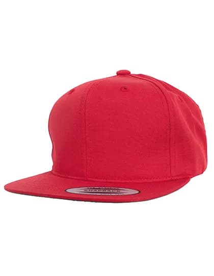 Pro-Style Twill Snapback Youth Cap - Red