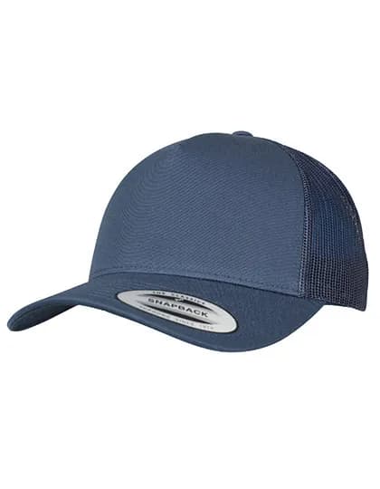 5-Panel Retro Trucker Cap - Navy