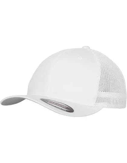 Flexfit Mesh Trucker Cap - White