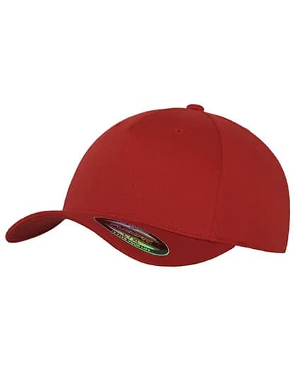 Flexfit 5 Panel Cap - Red