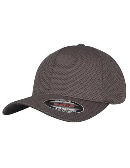 Flexfit 3D Hexagon Jersey Cap - Dark Grey