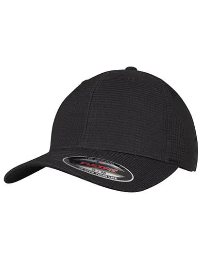 Flexfit Hydro-Grid Stretch Cap - Black