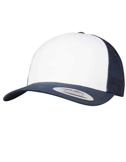 Retro Trucker Colored Front - Navy/White/Navy