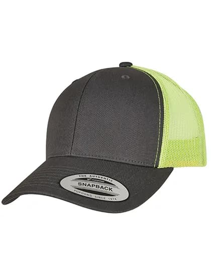 Retro Trucker 2-Tone - Charcoal/Neon Green