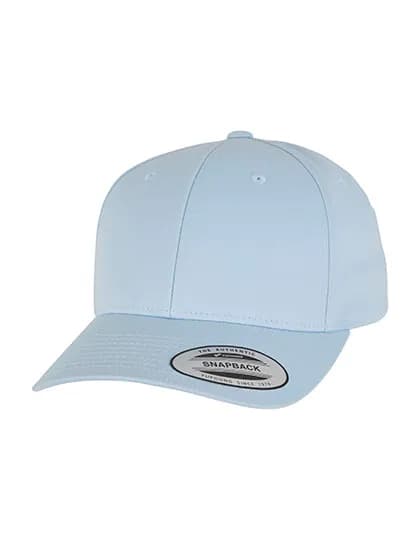 Curved Classic Snapback - Light Blue