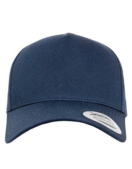 5-Panel Curved Classic Snapback - Navy
