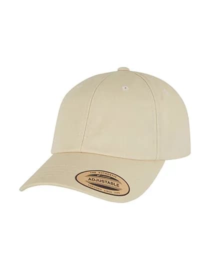 Low Profile Cap with Elastic Snip - Beige