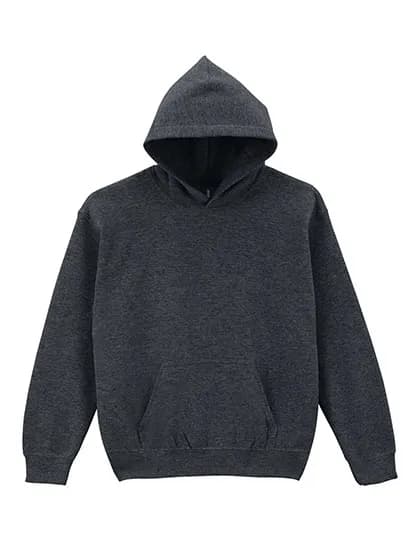 Heavy Blend™ Youth Hooded Sweatshirt - Fan Charcoal Heather