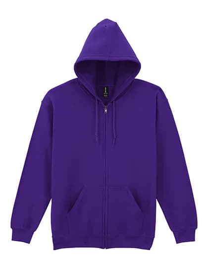 Heavy Blend™ Adult Full Zip Hooded Sweatshirt - Purple