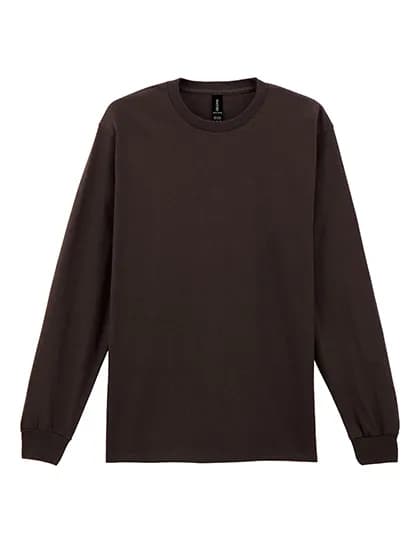 Ultra Cotton™ Long Sleeve T-Shirt - Dark Chocolate