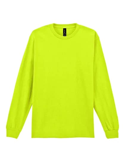 Ultra Cotton™ Long Sleeve T-Shirt - Safety Green
