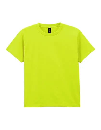 Light Cotton Youth T-Shirt - Safety Green