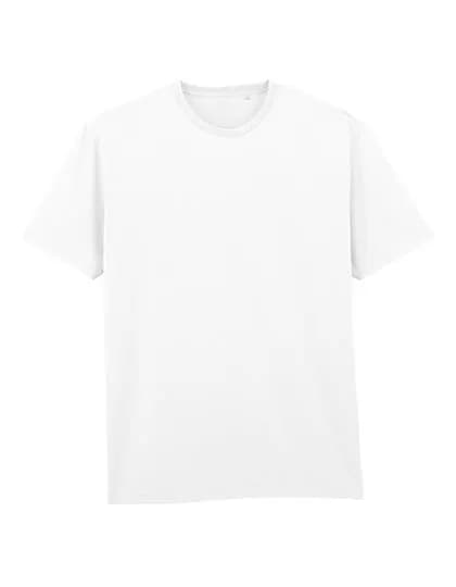 Light Cotton Adult No Label T-Shirt - White