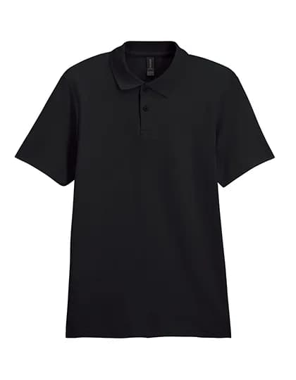 Softstyle® Adult Piqué Polo - Black